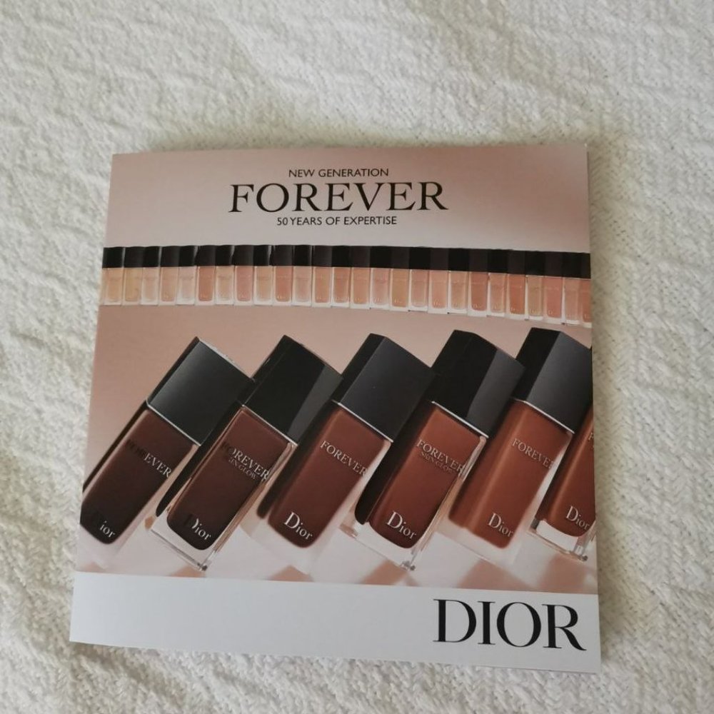 Dior forever (skin glow) foundation samples